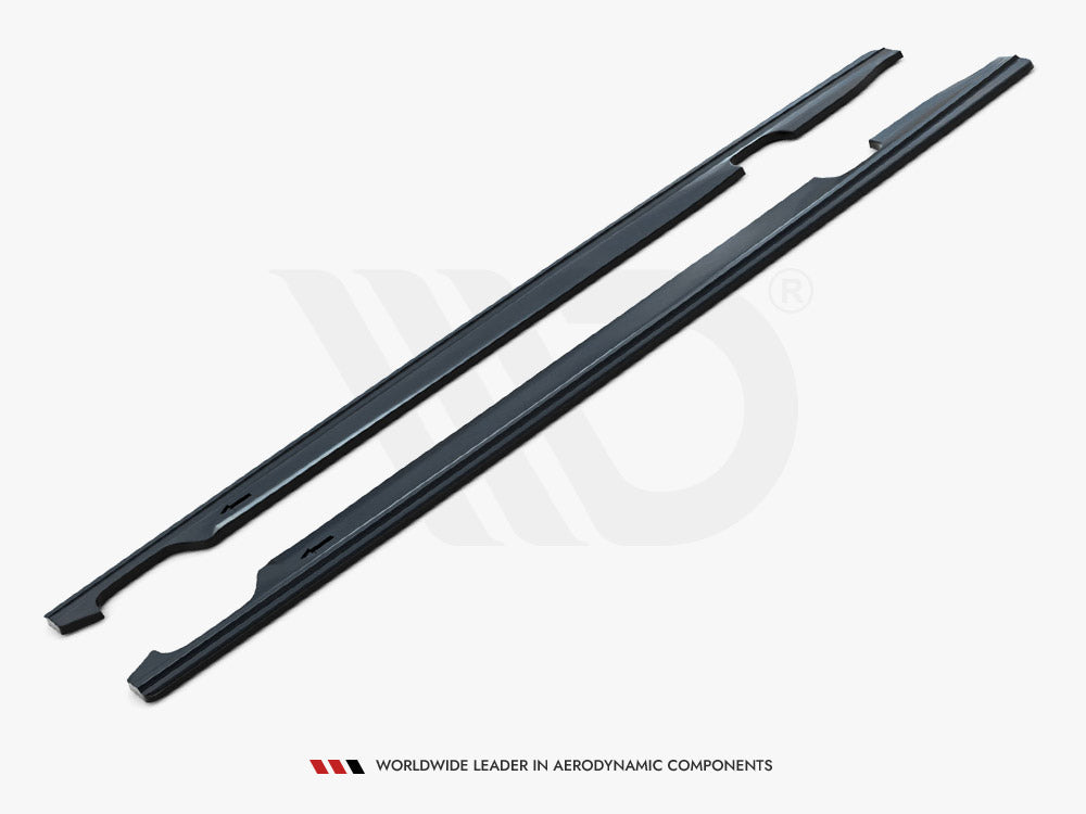 Side Skirts Diffusers compatible with Audi S6 / A6 S Line C7