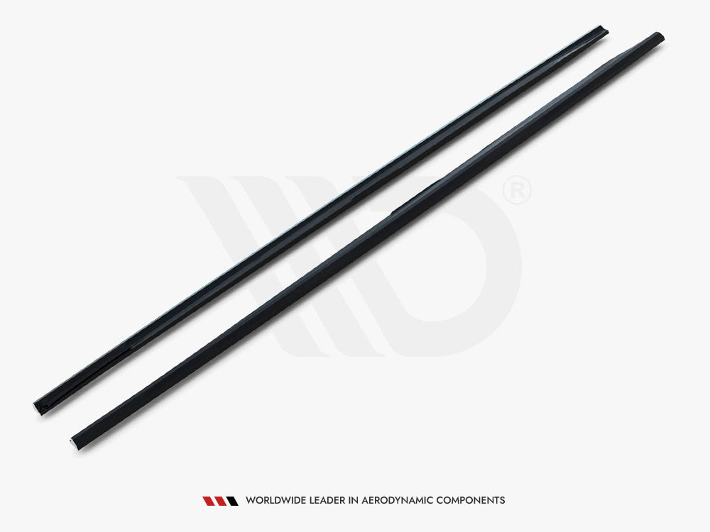 Side Skirts Diffusers V.2 compatible with Audi A6 S Line / S6 C7