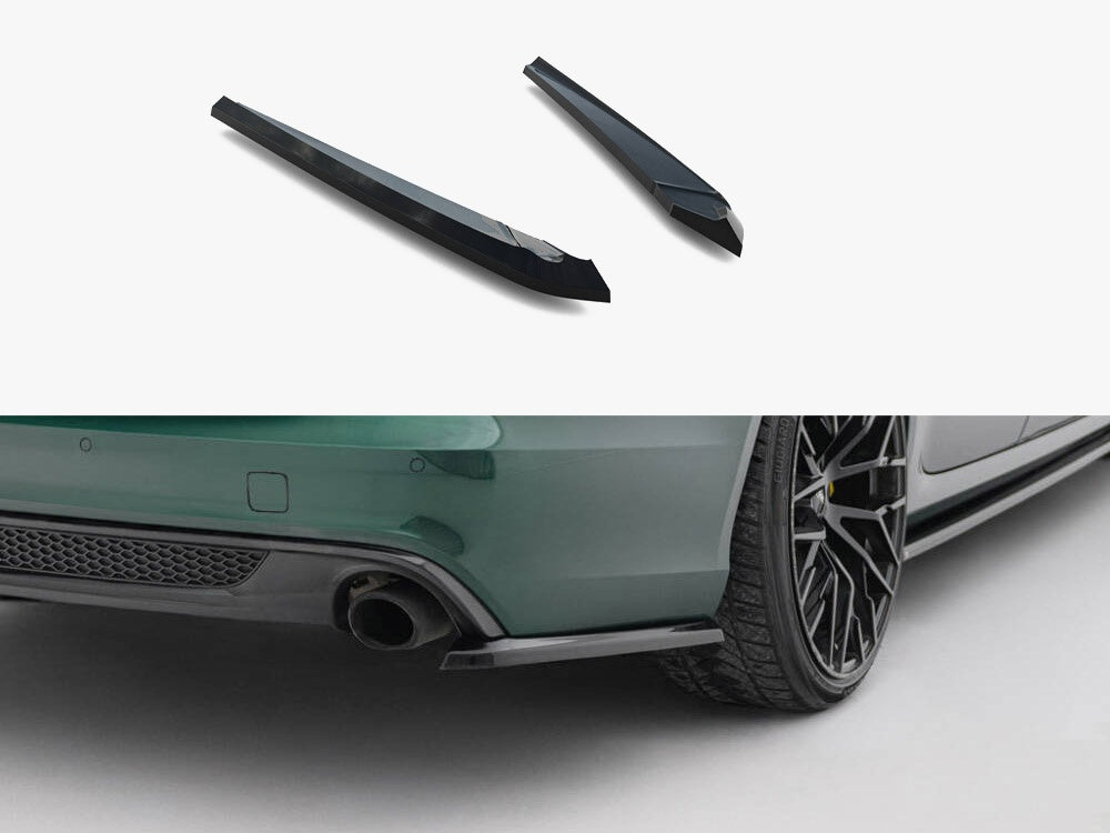 Rear Side Splitters V.2 compatible with Audi A6 S Line Avant C7