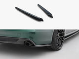 Rear Side Splitters V.2 compatible with Audi A6 S Line Avant C7
