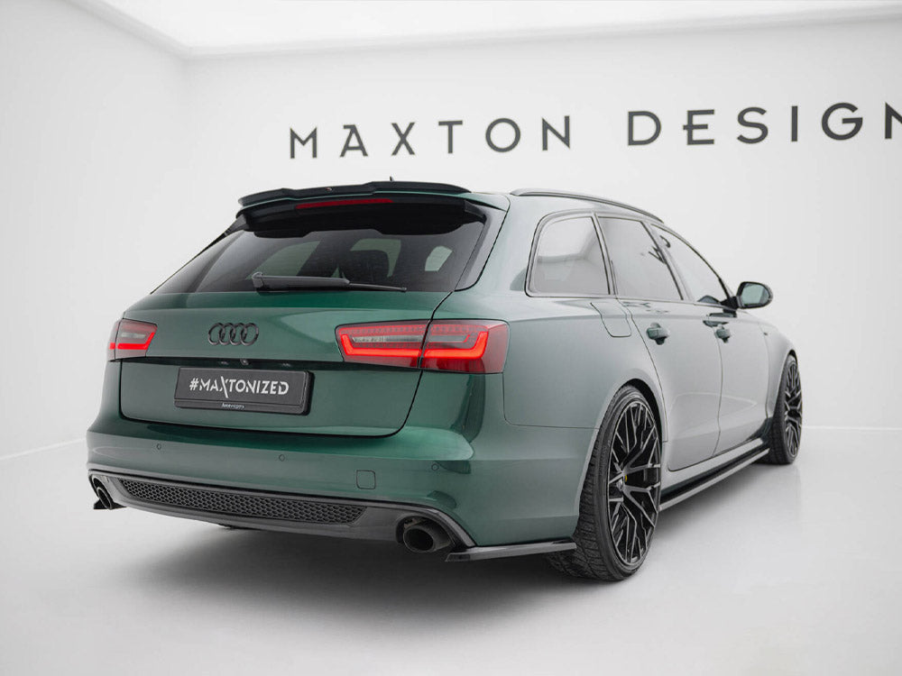 Rear Side Splitters V.2 compatible with Audi A6 S Line Avant C7