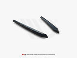 Rear Side Splitters V.2 compatible with Audi A6 S Line Avant C7
