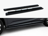 Side Skirts Diffusers V.2 compatible with Lexus RX Mk4 Facelift (Version Without OEM step rails)
