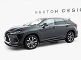 Side Skirts Diffusers V.2 compatible with Lexus RX Mk4 Facelift (Version Without OEM step rails)