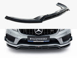 Front Splitter compatible with Mercedes-Benz GLA 45 AMG Off-roader X156