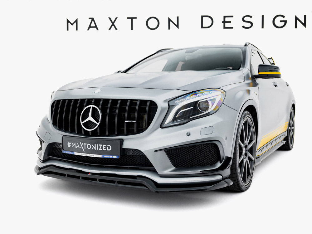 Front Splitter compatible with Mercedes-Benz GLA 45 AMG Off-roader X156