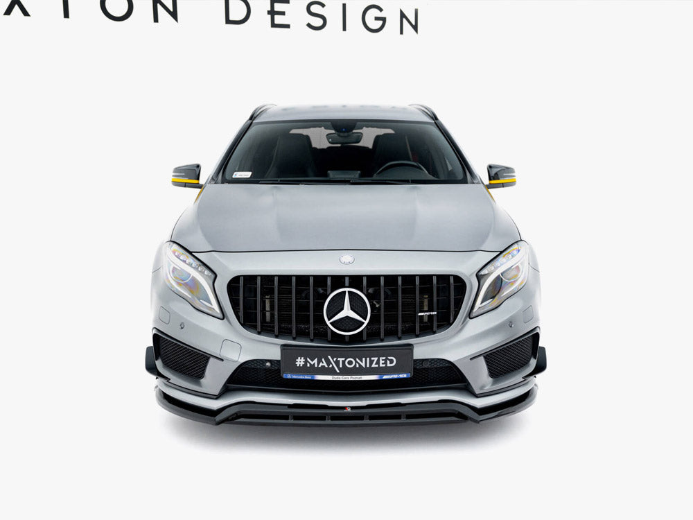 Front Splitter compatible with Mercedes-Benz GLA 45 AMG Off-roader X156