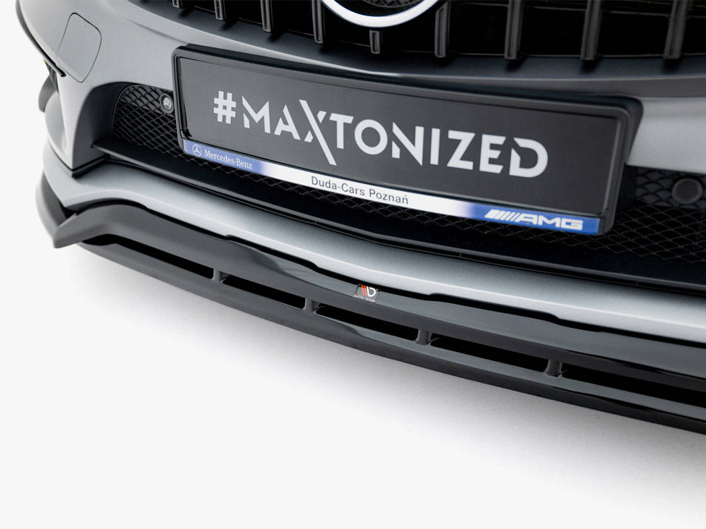 Front Splitter compatible with Mercedes-Benz GLA 45 AMG Off-roader X156