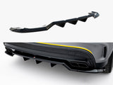 Rear Splitter (Vertical Bars) V.2 compatible with Mercedes-Benz GLA 45 AMG X156