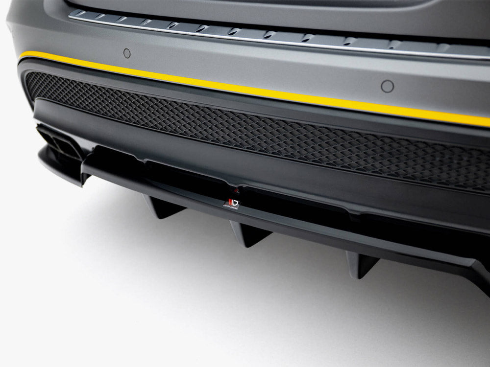Rear Splitter (Vertical Bars) V.2 compatible with Mercedes-Benz GLA 45 AMG X156