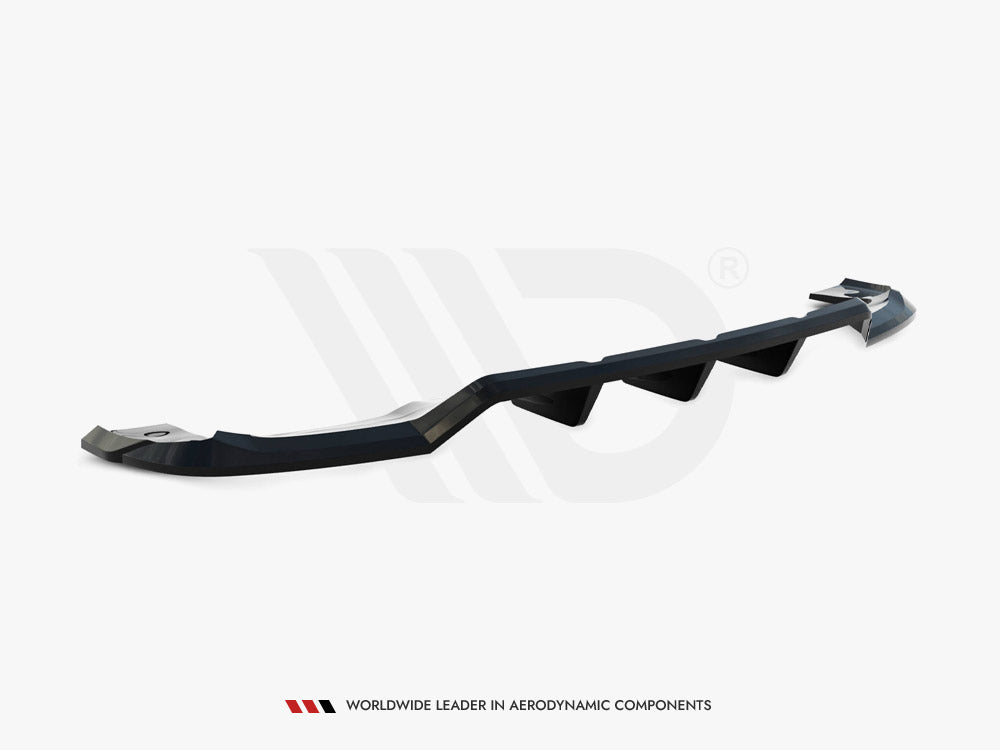 Rear Splitter (Vertical Bars) V.2 compatible with Mercedes-Benz GLA 45 AMG X156