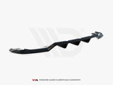 Rear Splitter (Vertical Bars) V.2 compatible with Mercedes-Benz GLA 45 AMG X156
