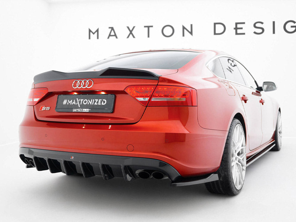 Spoiler CAP 3D compatible with Audi A5 Sportback S Line 8T Facelift