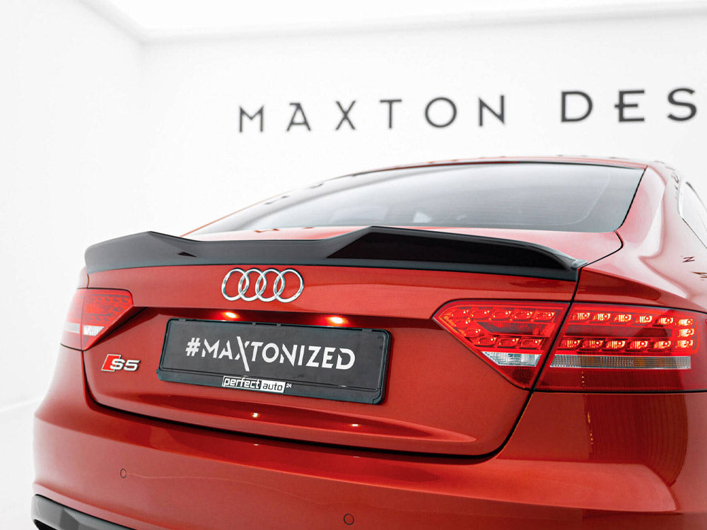 Spoiler CAP 3D compatible with Audi A5 Sportback S Line 8T Facelift