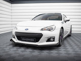 Street PRO Front Splitter V.1 + Flaps compatible with Subaru BRZ Mk1