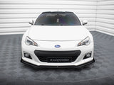 Street PRO Front Splitter V.1 + Flaps compatible with Subaru BRZ Mk1