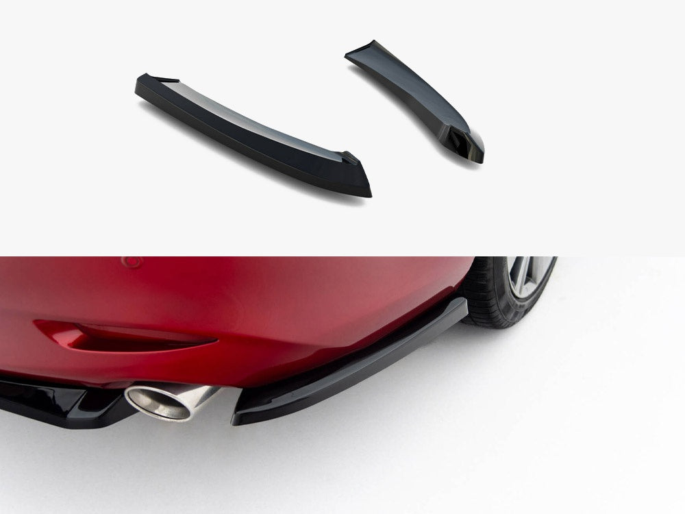 Rear Side Splitters V.2 compatible with Mazda6 Mk3 Facelift
