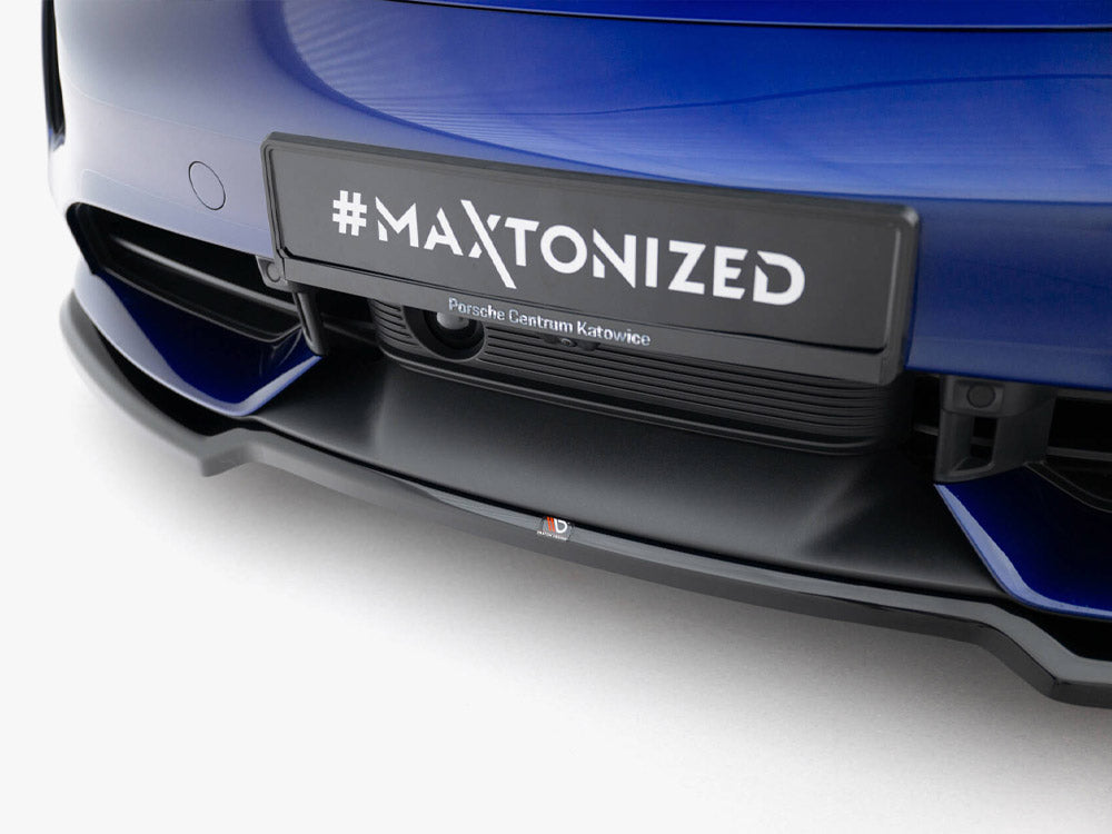 Front Splitter compatible with Porsche Taycan Turbo S Mk1