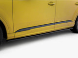 Side Skirts Diffusers compatible with Audi SQ7 / Q7 S Line Mk2 (4M) Facelift
