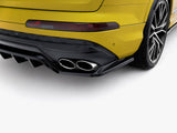Rear Splitter (Vertical Bars) compatible with Audi SQ7 Mk2 (4M) Facelift
