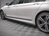 Side Skirts Diffusers V.1 compatible with BMW 7 Long M-Pack G12