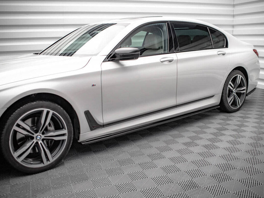Side Skirts Diffusers V.1 compatible with BMW 7 Long M-Pack G12
