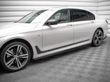 Side Skirts Diffusers V.1 compatible with BMW 7 Long M-Pack G12
