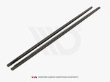Side Skirts Diffusers V.1 compatible with BMW 7 Long M-Pack G12