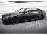 Side Skirts Diffusers V.2 compatible with BMW 7 Long M-Pack G12