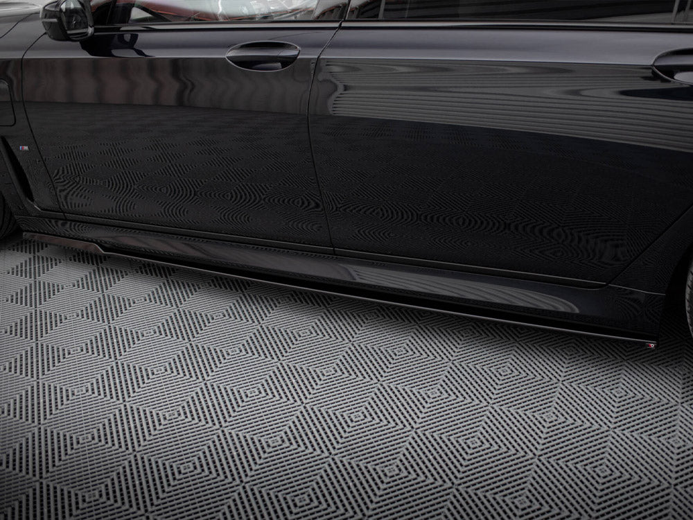 Side Skirts Diffusers V.2 compatible with BMW 7 Long M-Pack G12