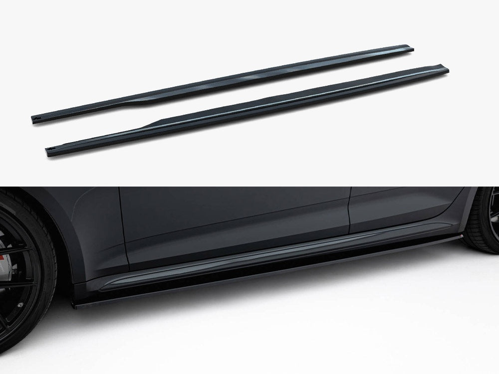 Side Skirts Diffusers compatible with Audi RS 5 Sportback F5