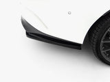 Rear Splitter (Vertical Bars) compatible with Mercedes-AMG CLA 35 / 45 Coupe / Shooting Brake C118 Facelift / X118 Facelift