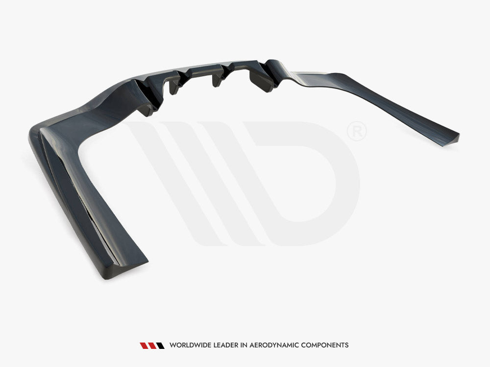Rear Splitter (Vertical Bars) compatible with Mercedes-AMG CLA 35 / 45 Coupe / Shooting Brake C118 Facelift / X118 Facelift