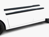 Side Skirts Diffusers compatible with Mercedes-AMG CLA 35 / 45 Coupe / Shooting Brake C118 Facelift / X118 Facelift