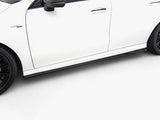 Side Skirts Diffusers compatible with Mercedes-AMG CLA 35 / 45 Coupe / Shooting Brake C118 Facelift / X118 Facelift