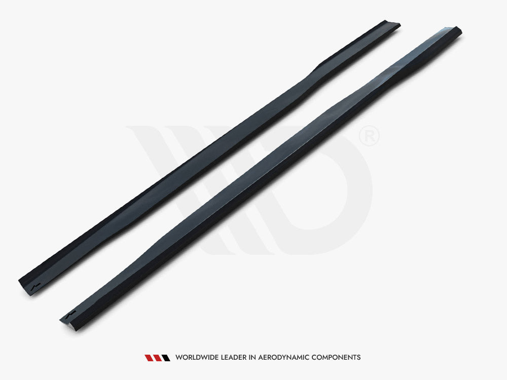 Side Skirts Diffusers compatible with Mercedes-AMG CLA 35 / 45 Coupe / Shooting Brake C118 Facelift / X118 Facelift