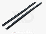 Side Skirts Diffusers compatible with Mercedes-AMG CLA 35 / 45 Coupe / Shooting Brake C118 Facelift / X118 Facelift