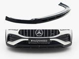 Front Splitter compatible with Mercedes-AMG CLA 35 Coupe / Shooting Brake C118 Facelift / X118 Facelift