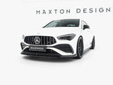 Front Splitter compatible with Mercedes-AMG CLA 35 Coupe / Shooting Brake C118 Facelift / X118 Facelift
