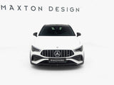 Front Splitter compatible with Mercedes-AMG CLA 35 Coupe / Shooting Brake C118 Facelift / X118 Facelift