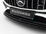 Front Splitter compatible with Mercedes-AMG CLA 35 Coupe / Shooting Brake C118 Facelift / X118 Facelift