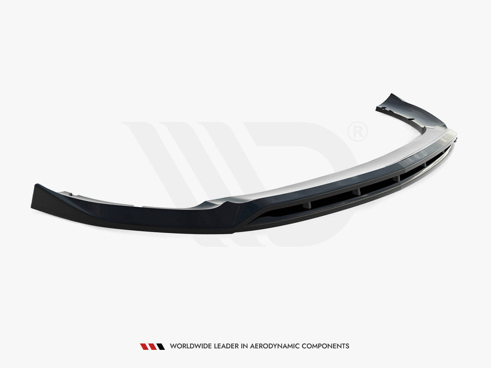 Front Splitter compatible with Mercedes-AMG CLA 35 Coupe / Shooting Brake C118 Facelift / X118 Facelift