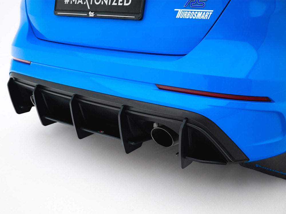 Street PRO Rear Diffuser V.2 compatible with Ford Focus RS Mk3