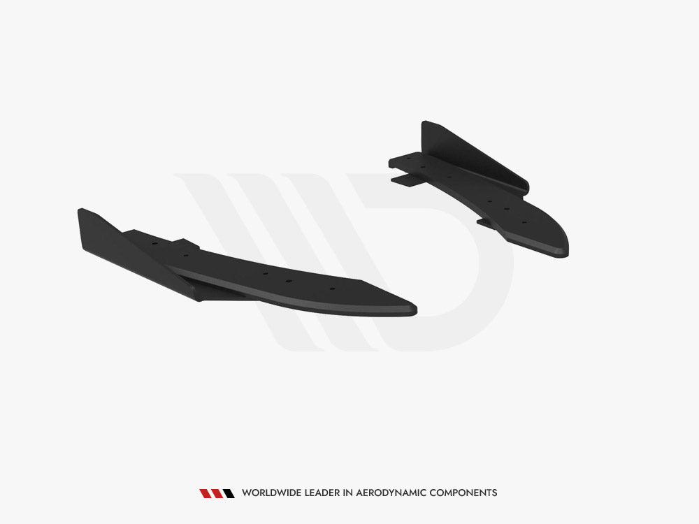 Street Pro Rear Side Splitters + Flaps compatible with Audi RS 5 Coupe / Sportback F5