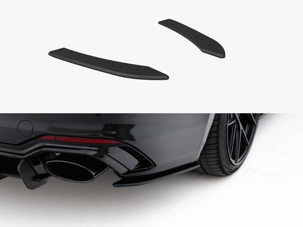 Street Pro Rear Side Splitters compatible with Audi RS 5 Coupe / Sportback F5