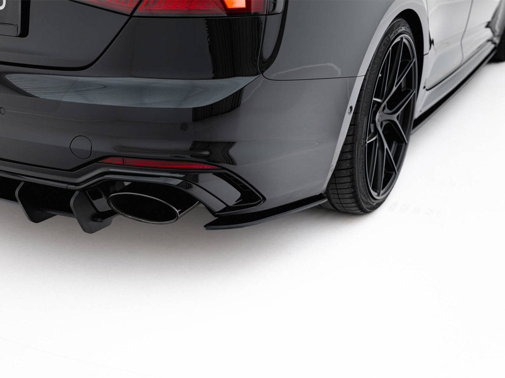 Street Pro Rear Side Splitters compatible with Audi RS 5 Coupe / Sportback F5
