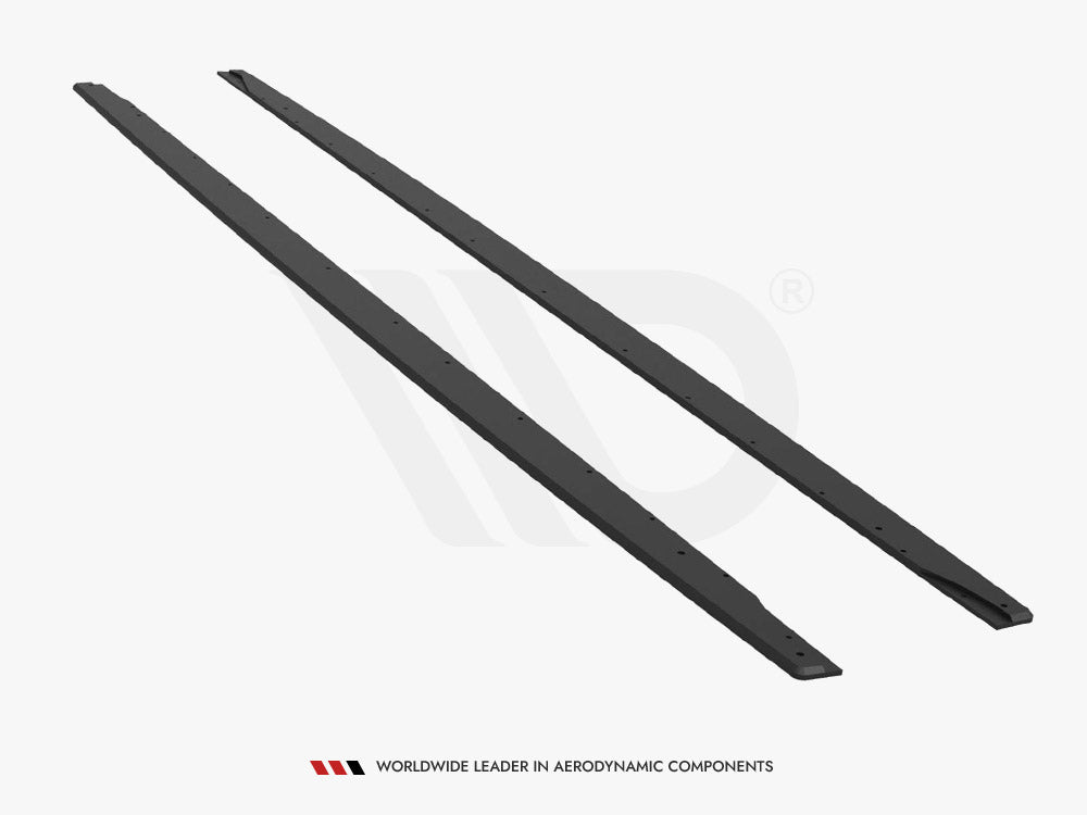 Street PRO Side Skirts Diffusers compatible with Audi RS 5 Sportback F5