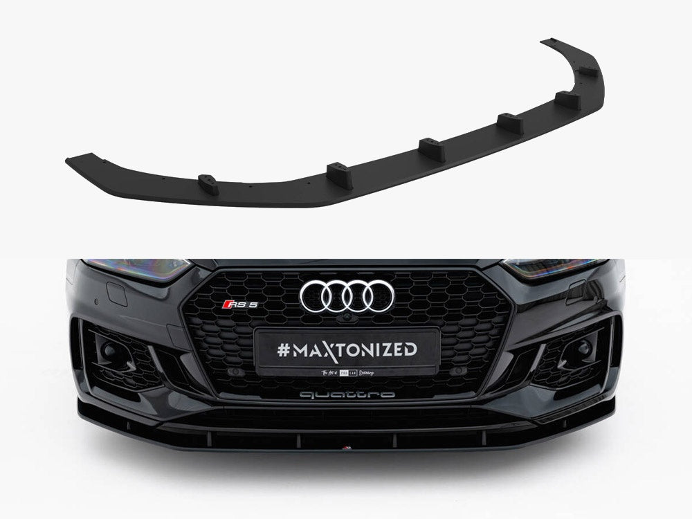 Street PRO Front Splitter compatible with Audi RS 5 Coupe / Sportback F5