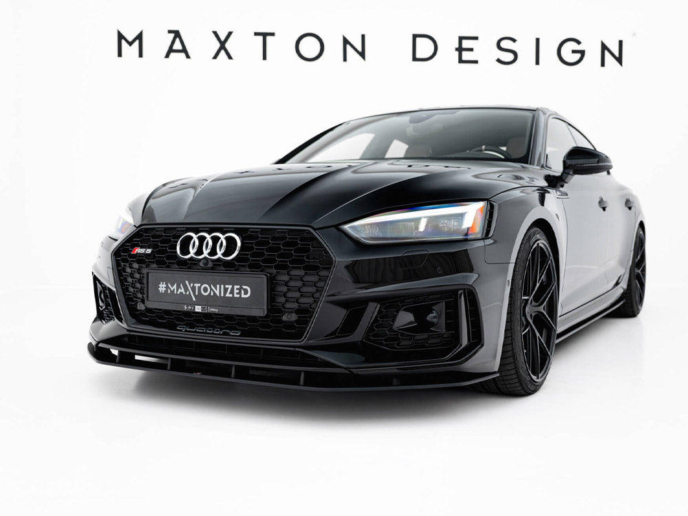 Street PRO Front Splitter compatible with Audi RS 5 Coupe / Sportback F5
