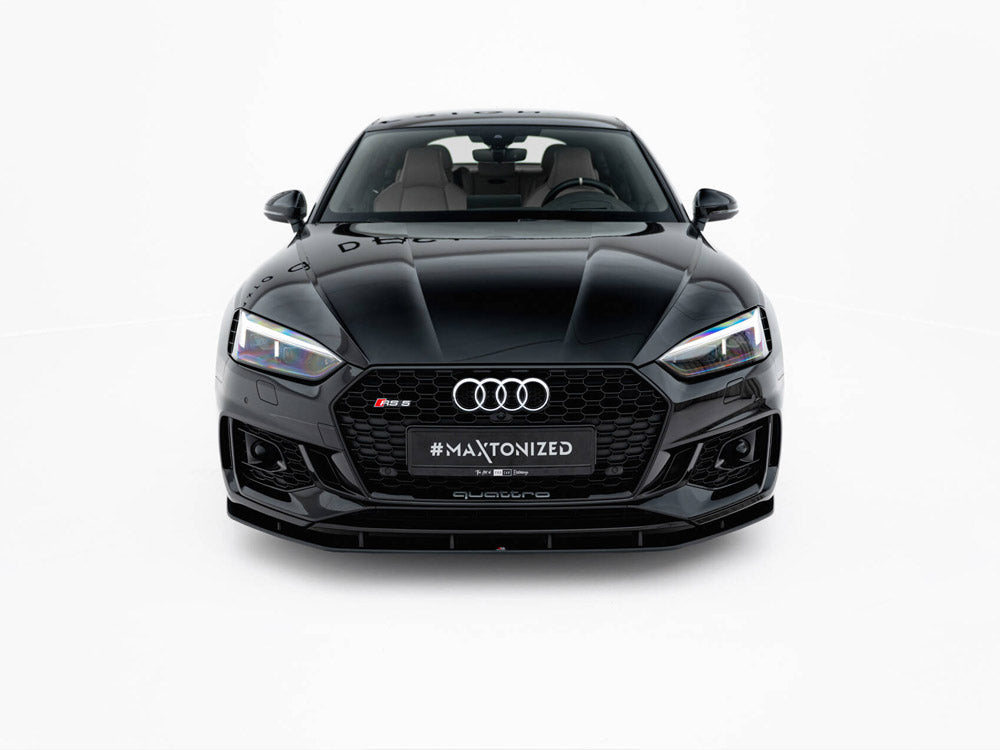 Street PRO Front Splitter compatible with Audi RS 5 Coupe / Sportback F5